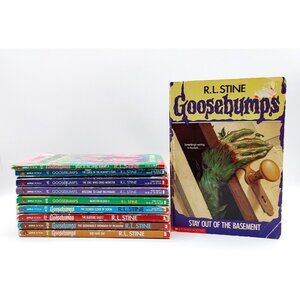 Vintage Goosebumps Paperback Books Lot Of 10 Scholastic 90s